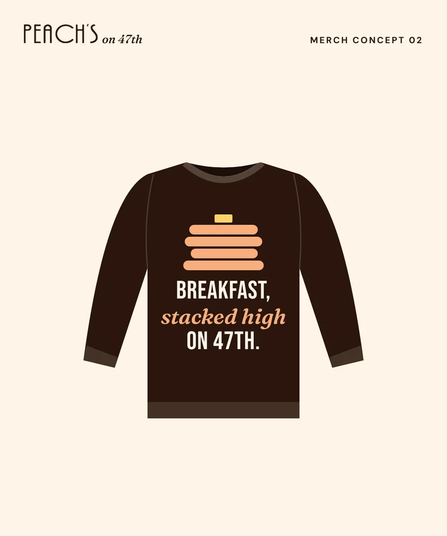 Stacked High Crewneck